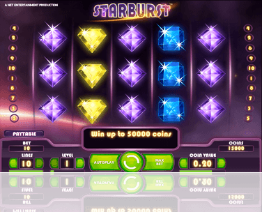 Starburst Spiel Demospiel