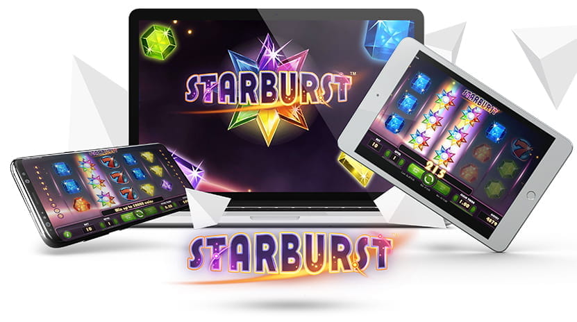 Starburst Slot für Handy, Desktop und Tablet