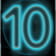 Das Bild zeigt das 10 Symbol.