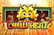 Das Logo vom Chilli Heat Slot.